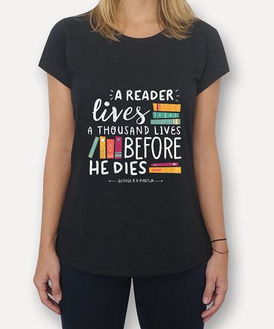 Ideias de Presentes Para Leitores - Camiseta A Thousand Lives